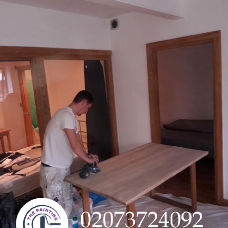 sanding-down-a-table-in-london
