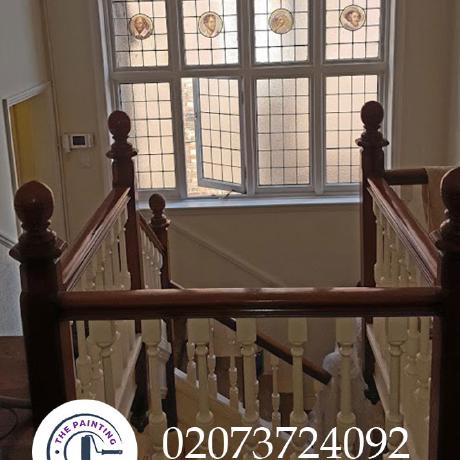 varnished-bannister-london