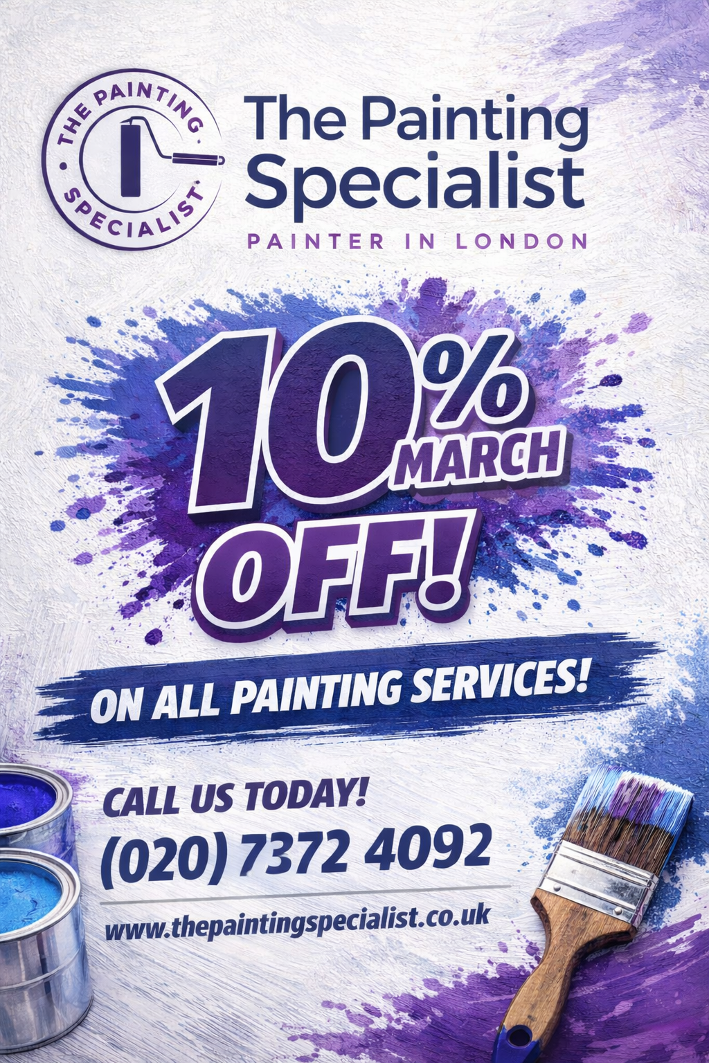 10% Off in March